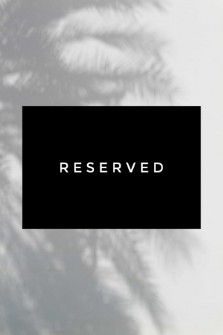 Reserved listing